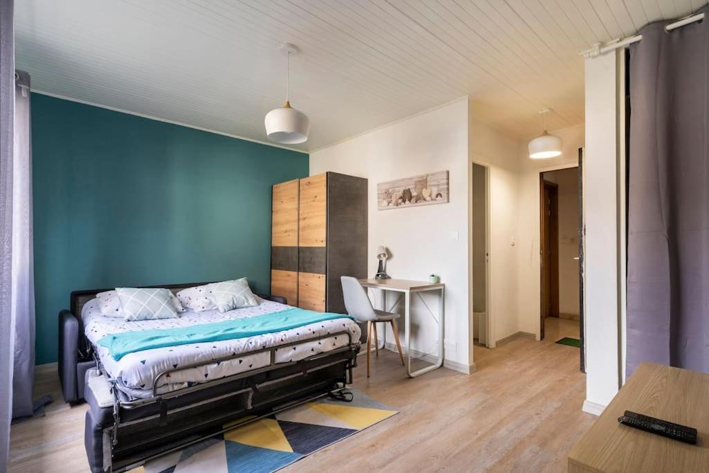 Studio Cosy Proche Du Centre + Parking Gratuit Cluses Dış mekan fotoğraf
