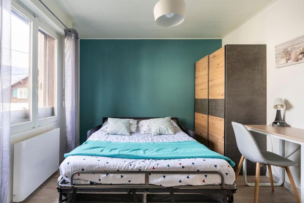Studio Cosy Proche Du Centre + Parking Gratuit Cluses Dış mekan fotoğraf