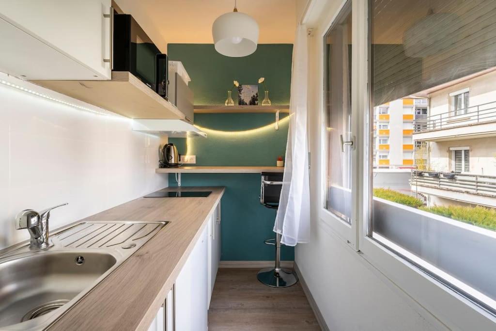 Studio Cosy Proche Du Centre + Parking Gratuit Cluses Dış mekan fotoğraf
